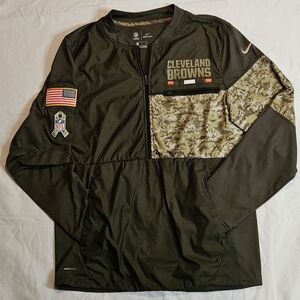 Nike NFL Cleveland Browns Camo Jacket